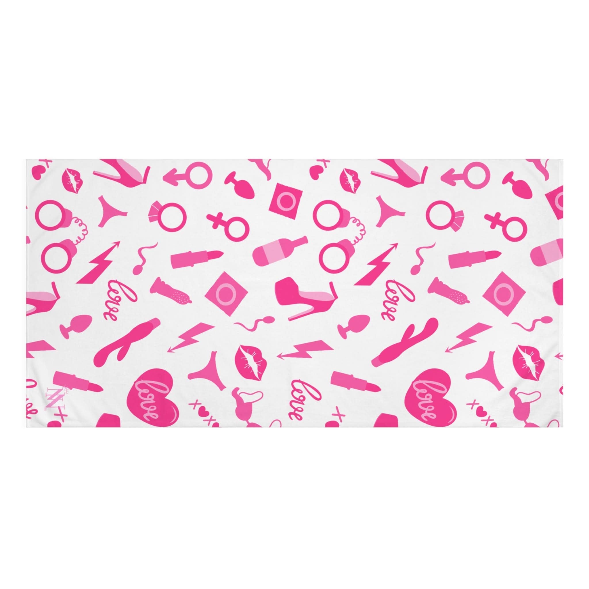 Pretty In Pink | Mix & Match Naughty XL Fun-Flirty Lovers’ Towels