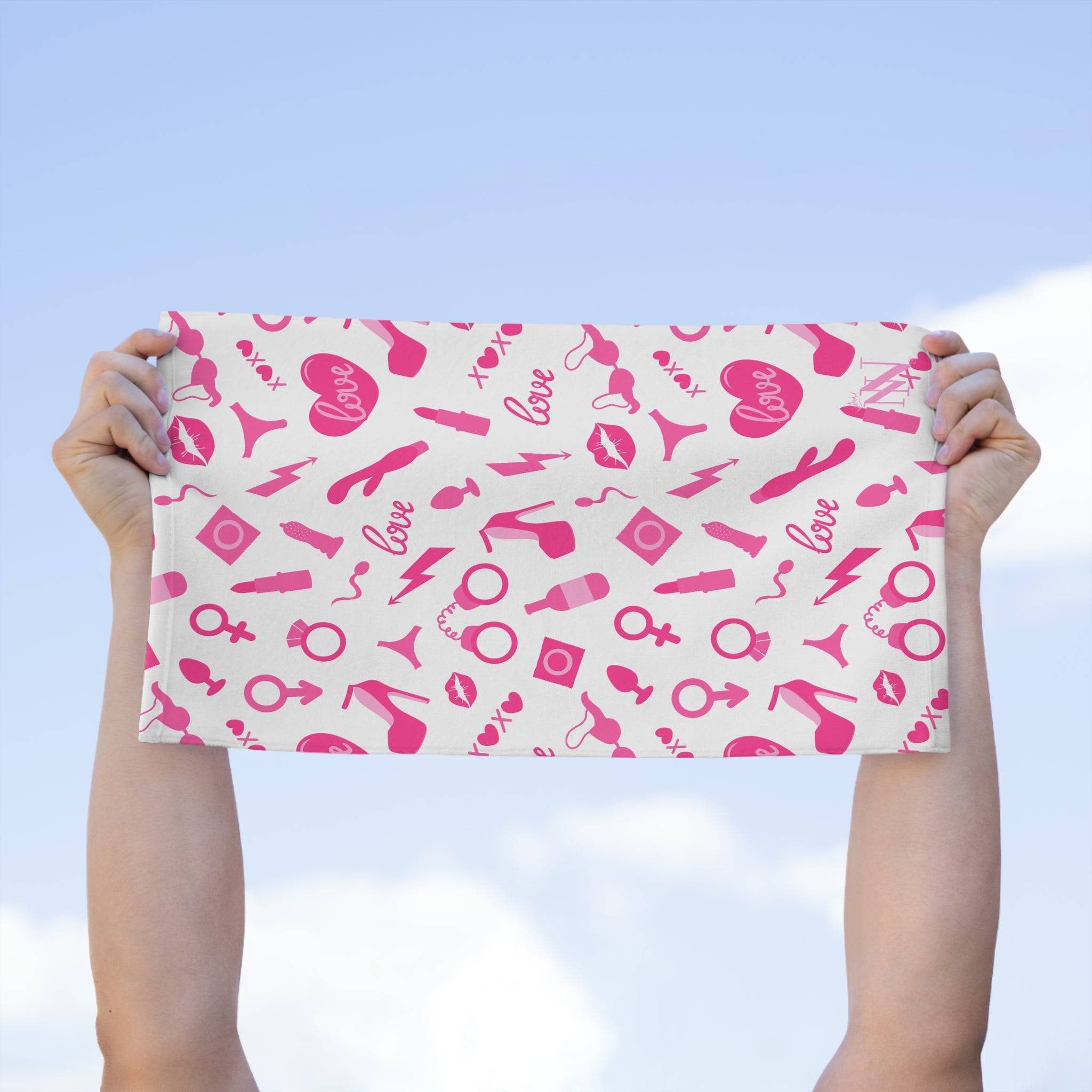 Pretty in Pink | Mix & Match Soft Fun-Flirty Lovers’ Towels