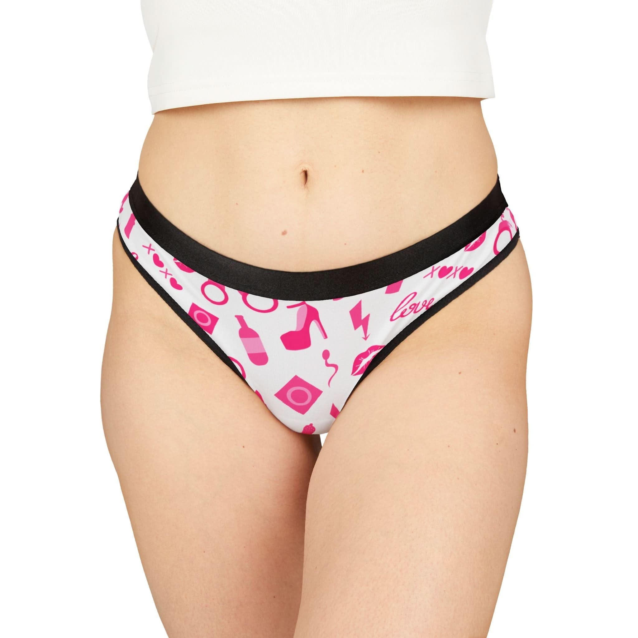 Pretty In Pink | Mix & Match Women’s Fun-Flirty Lovers’ Thongs