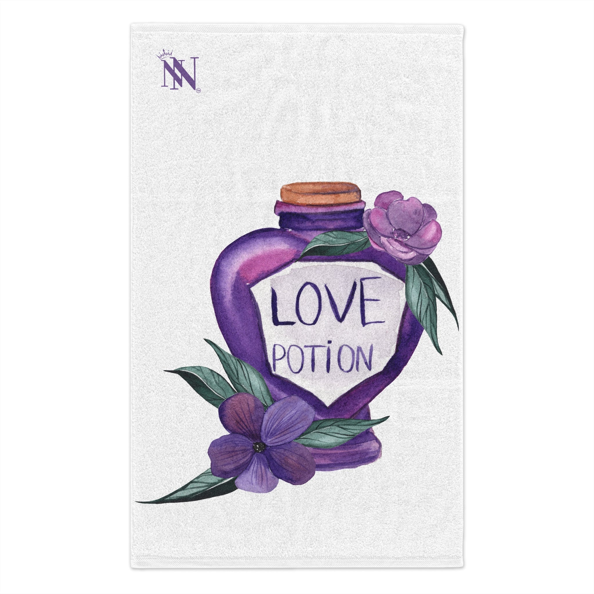 Pretty Love Potion | Mix & Match Soft Fun-Flirty Lovers’ Towels