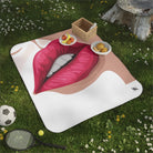 Pretty Mouth | Mix Match Fun-Flirty Lovers’ Water-Resistant Blankets
