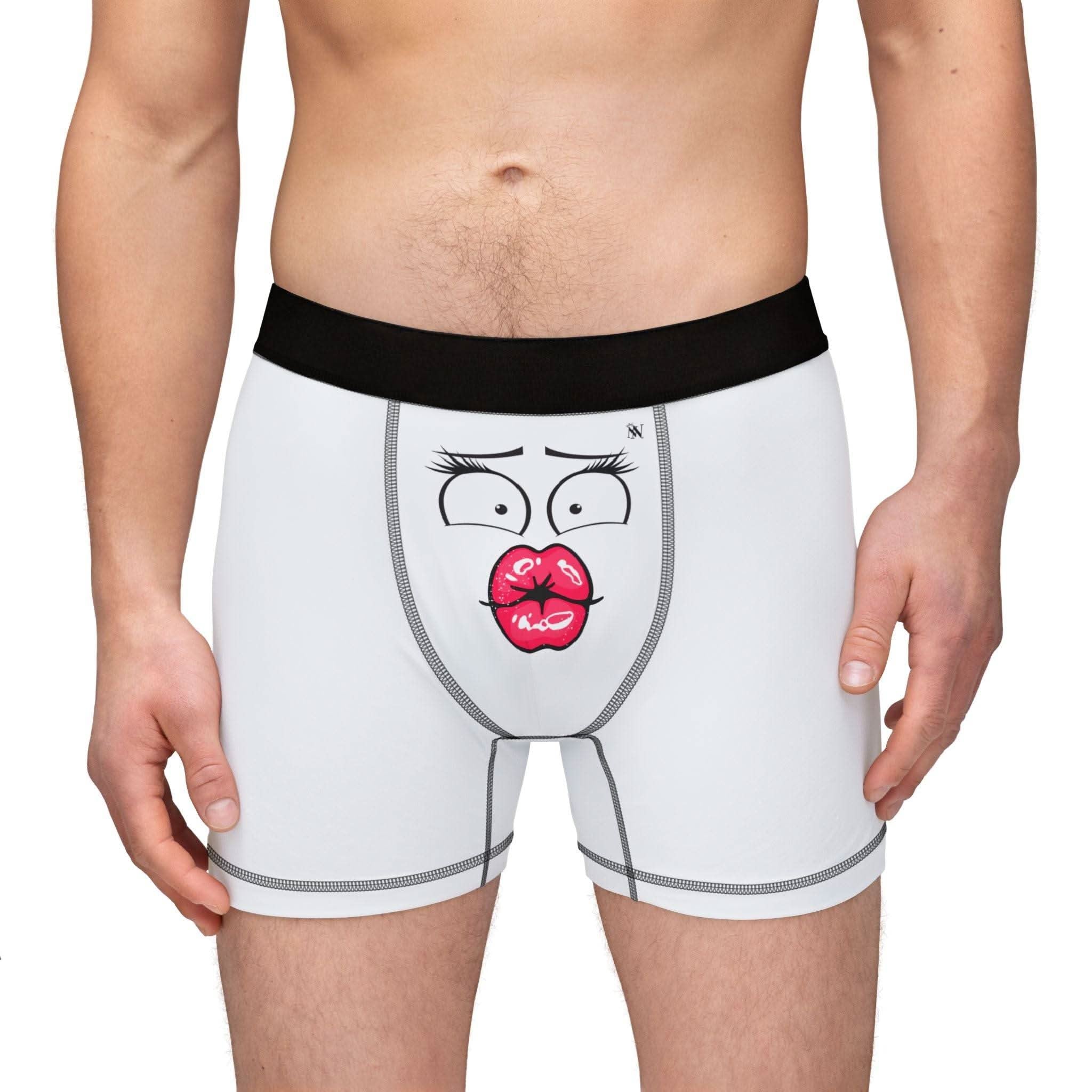 Pucker Up! | Mix & Match Fun-Flirty Lovers’ Boxer Briefs