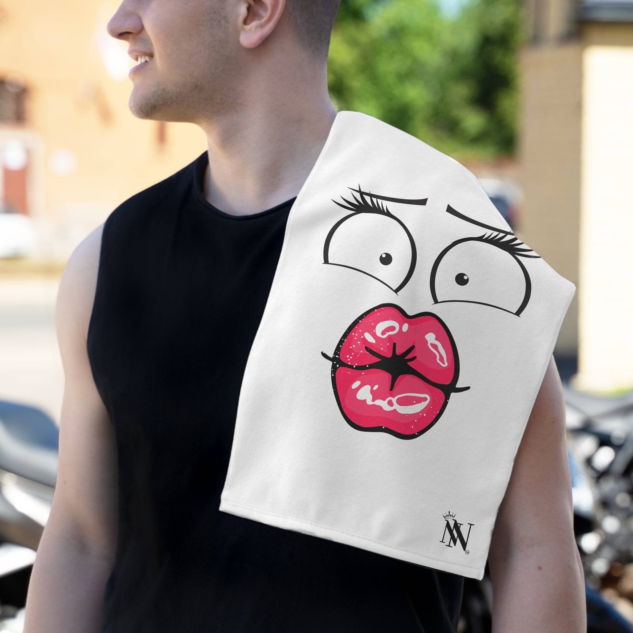 Pucker Up! | Mix & Match Soft Fun-Flirty Lovers’ Towels