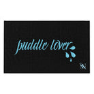 Puddle Lover Black Mix Match Soft Sex Towels | Flirty Lovers’ Gifts