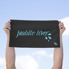 Puddle Lover Black Mix Match Soft Sex Towels | Flirty Lovers’ Gifts