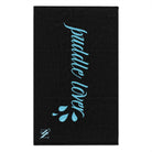 Puddle Lover Black Mix Match Soft Sex Towels | Flirty Lovers’ Gifts