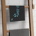 Puddle Lover Black Mix Match Soft Sex Towels | Flirty Lovers’ Gifts
