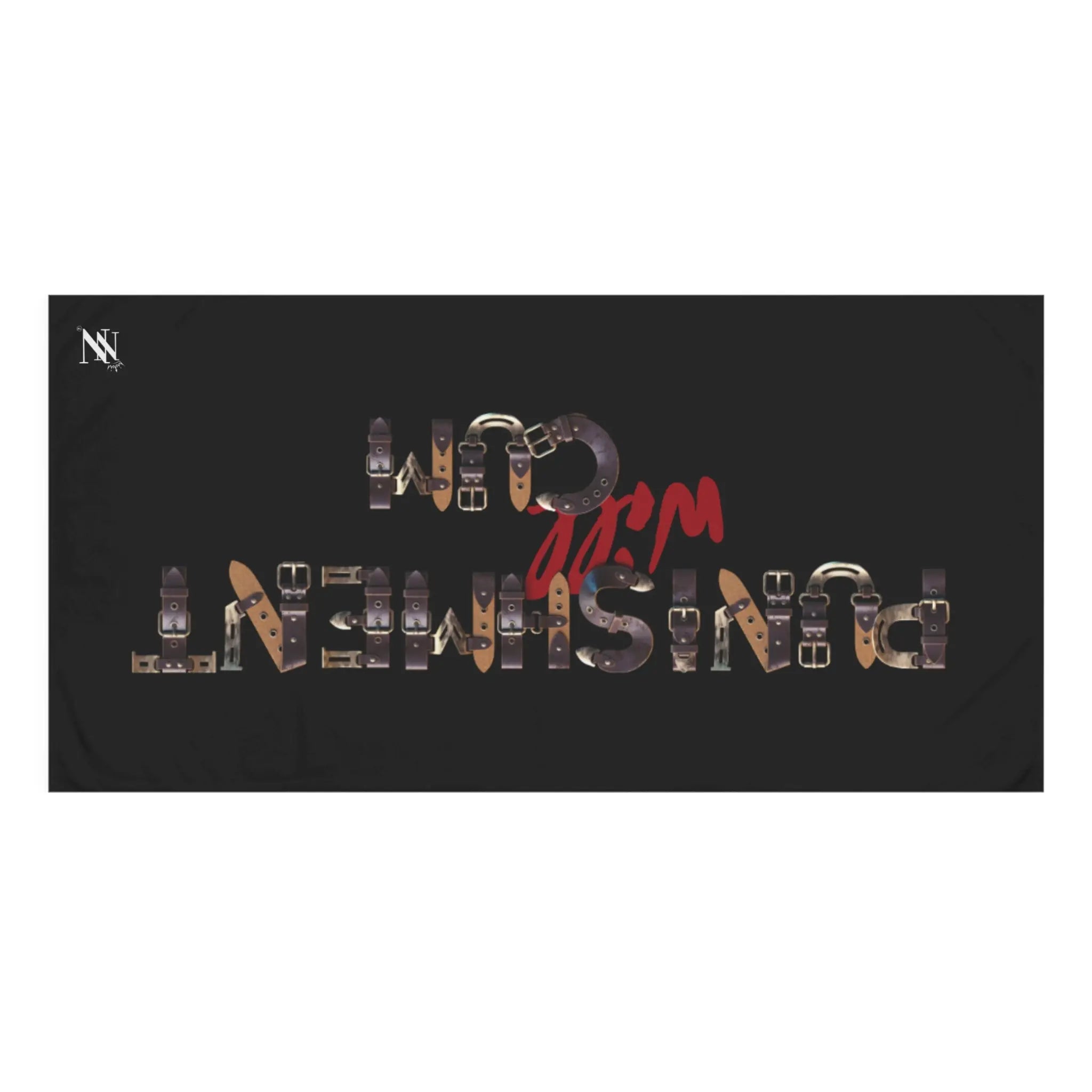 Punishment will Cum Black | Mix & Match Naughty XL Fun-Flirty Lovers’ Towels