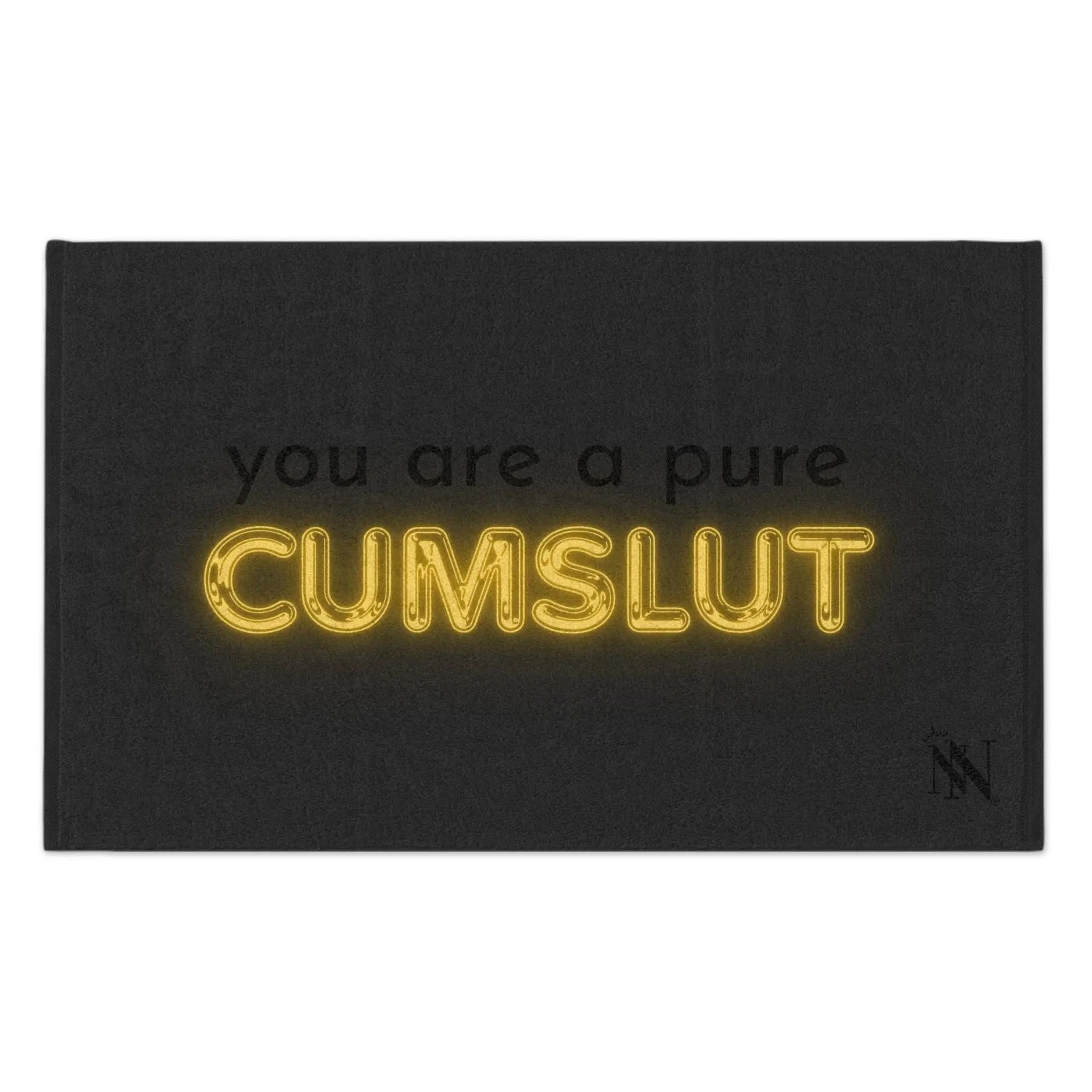 Pure Cum Slut | Mix & Match Soft Fun-Flirty Lovers’ Towels
