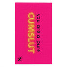 Pure Cum Slut Pink Mix & Match Soft Sex Towels | Flirty Lovers’ Gifts