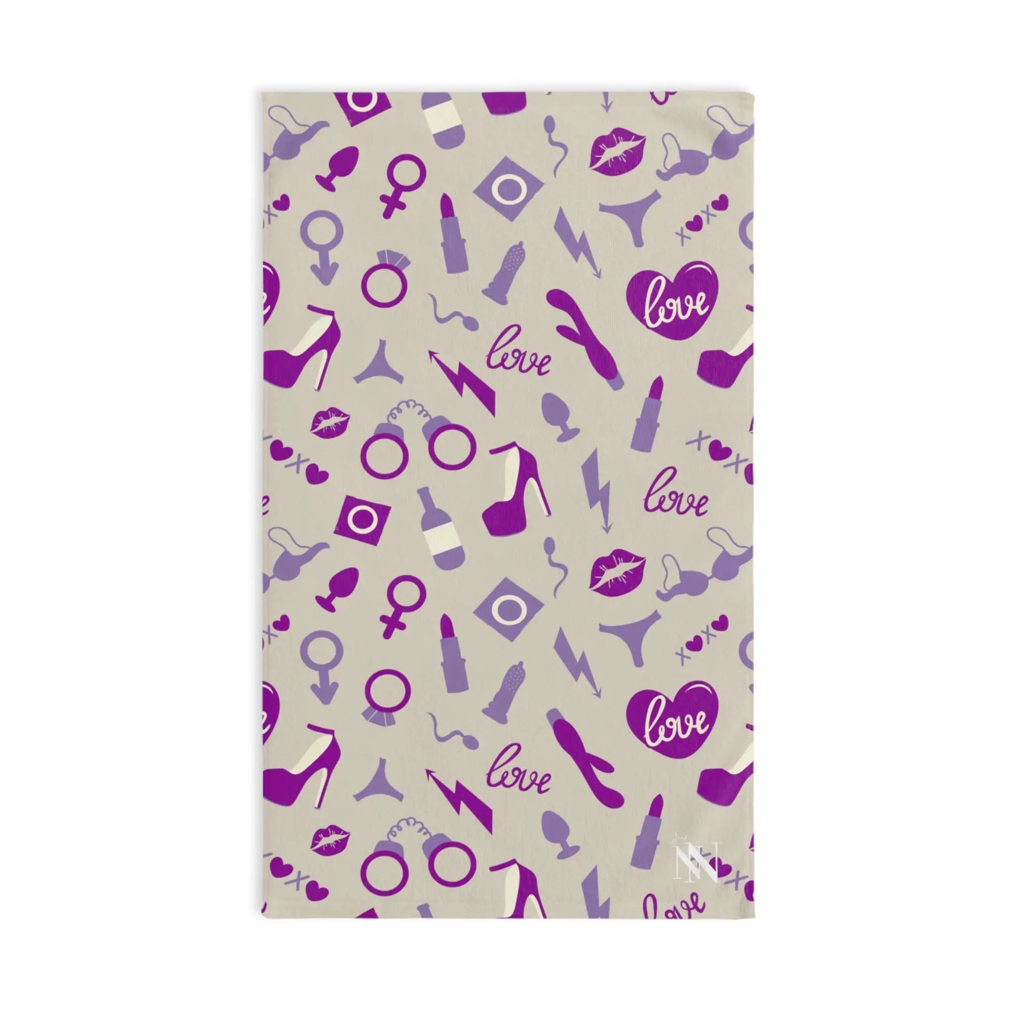 Purple Sex Toys | Mix & Match Original Fun-Flirty Lovers’ Towels