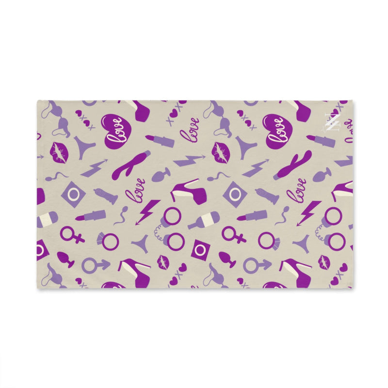 Purple Sex Toys | Mix & Match Original Fun-Flirty Lovers’ Towels