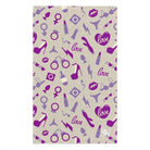 Purple Sex Toys | Mix & Match Soft Fun-Flirty Lovers’ Towels