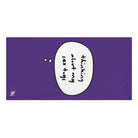 Purple Thinking About My Sex Toys | Mix & Match Naughty XL Fun-Flirty Lovers’ Towels
