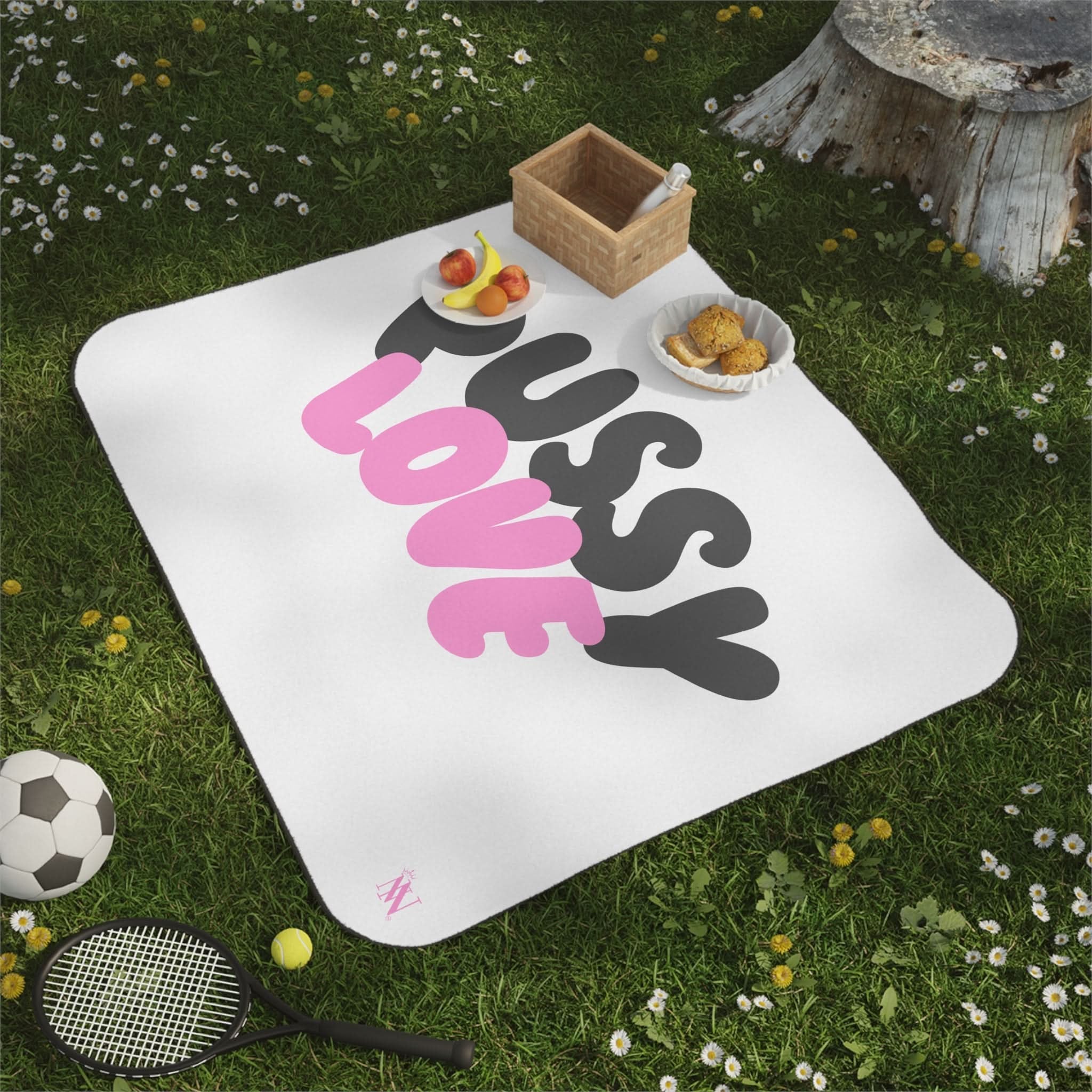 Pussy Love | Mix Match Fun-Flirty Lovers’ Water-Resistant Blankets