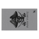 Pussy Pirate Grey Mix & Match Soft Sex Towels | Naughty Lovers’ Gifts