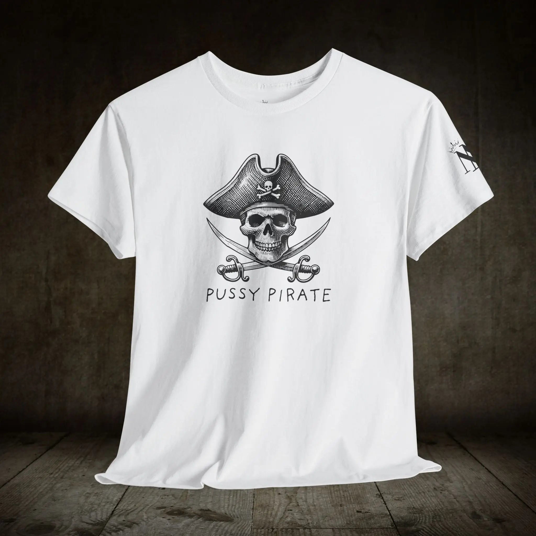 Pussy Pirate | Mix & Match 100% Cotton Unisex Fun-Flirty Lovers’ Tees