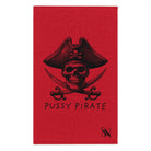 Pussy Pirate Red Mix & Match Soft Sex Towels | Naughty Lovers’ Gifts