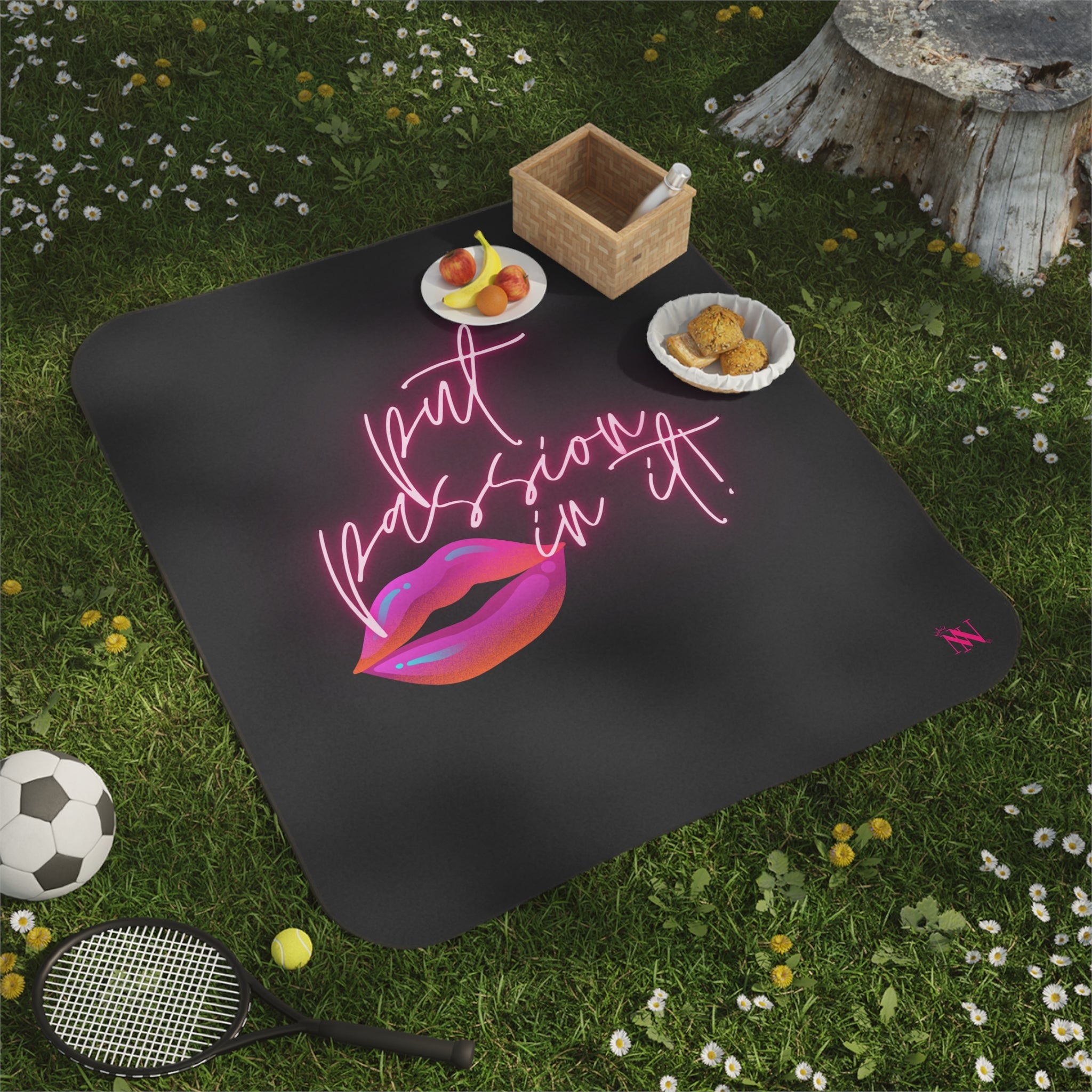 Put Passion in It! | Mix Match Fun-Flirty Lovers’ Water-Resistant Blankets