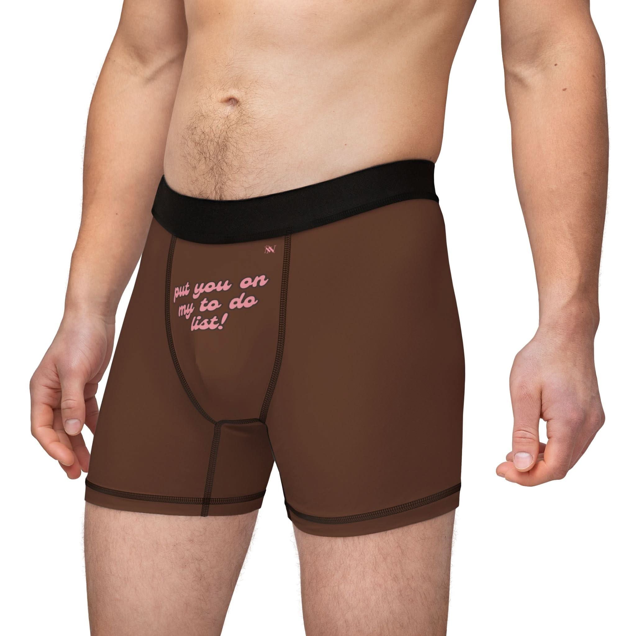 Put You on My to Do List! | Mix & Match Fun-Flirty Lovers’ Boxer Briefs