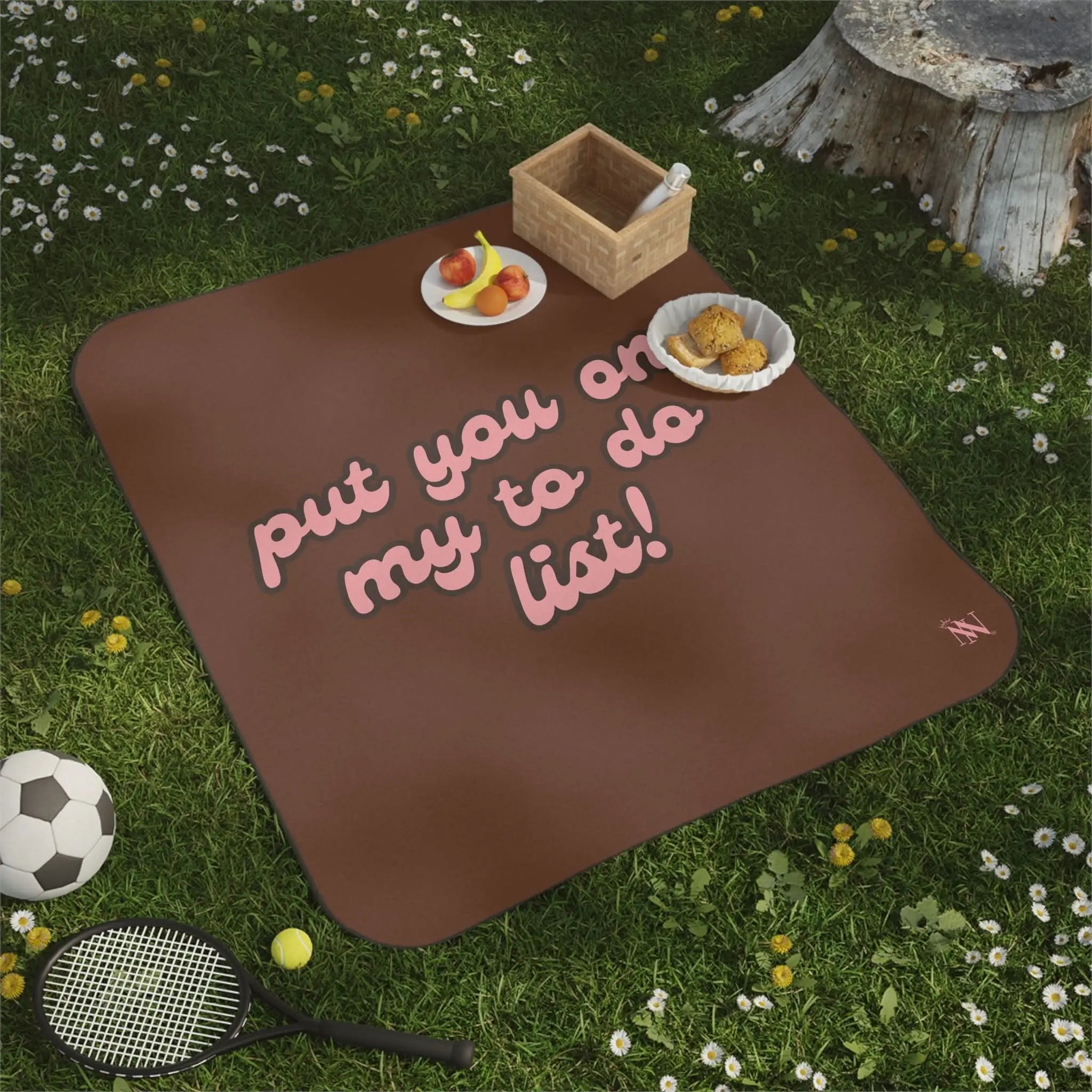 Put You on My to Do List! | Mix Match Fun-Flirty Lovers’ Water-Resistant Blankets