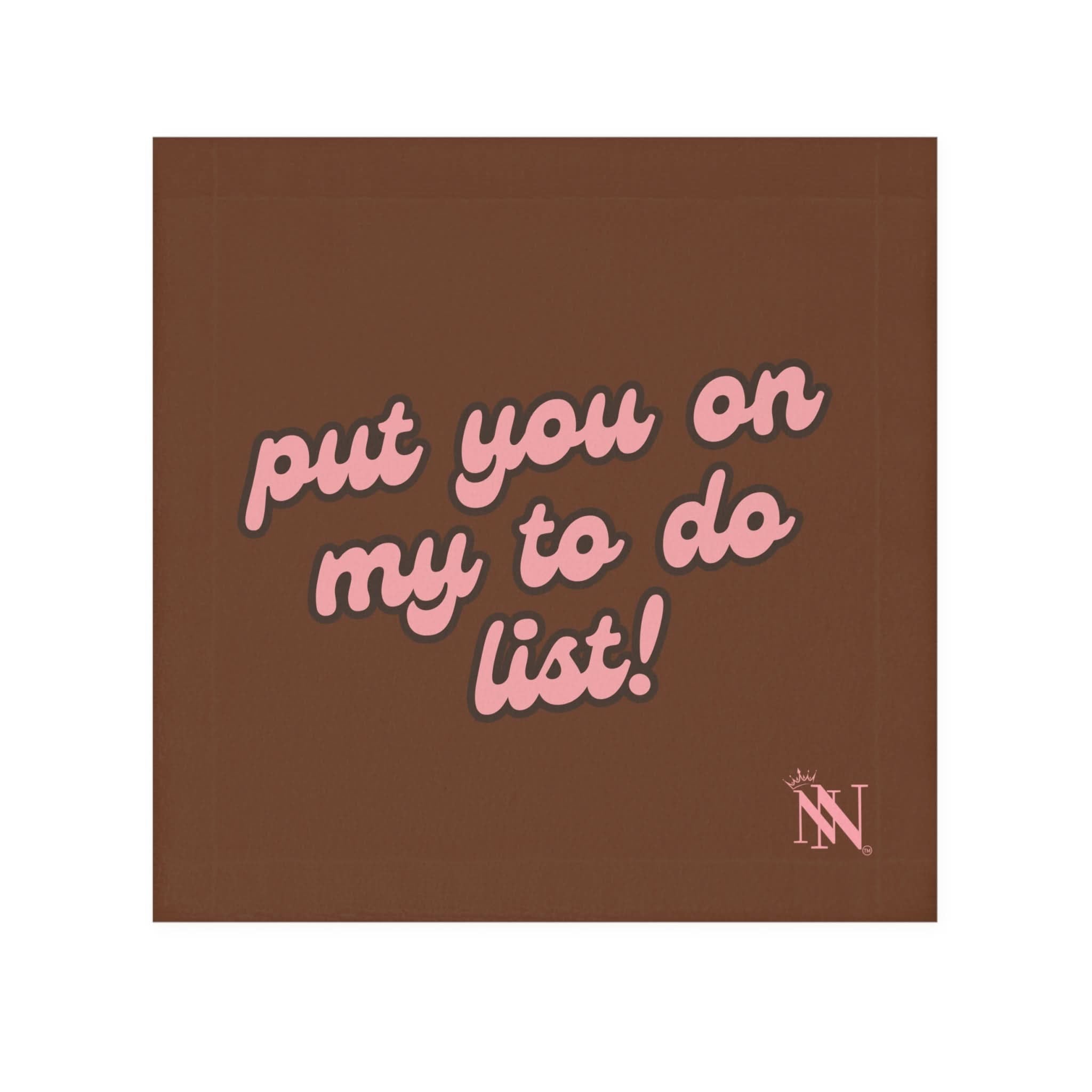 Put You on My to Do List! | Mix & Match Lils’ Fun-Flirty Lovers’ Towels