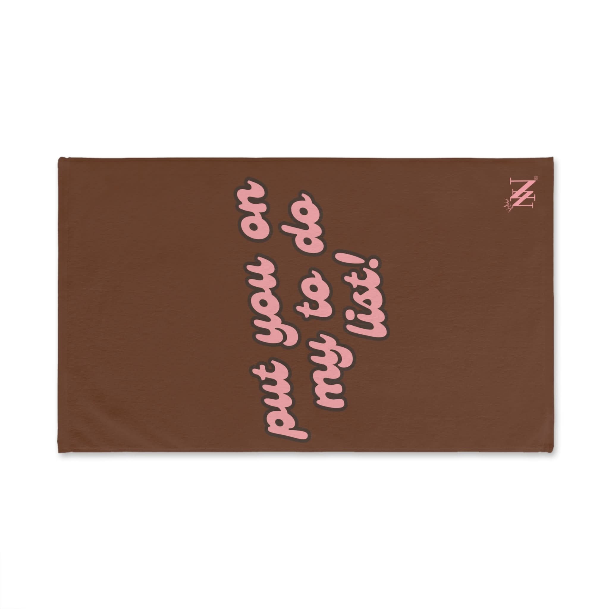 Put You on My to Do List! | Mix & Match Original Fun-Flirty Lovers’ Towels