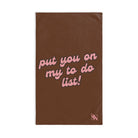 Put You on My to Do List! | Mix & Match Original Fun-Flirty Lovers’ Towels