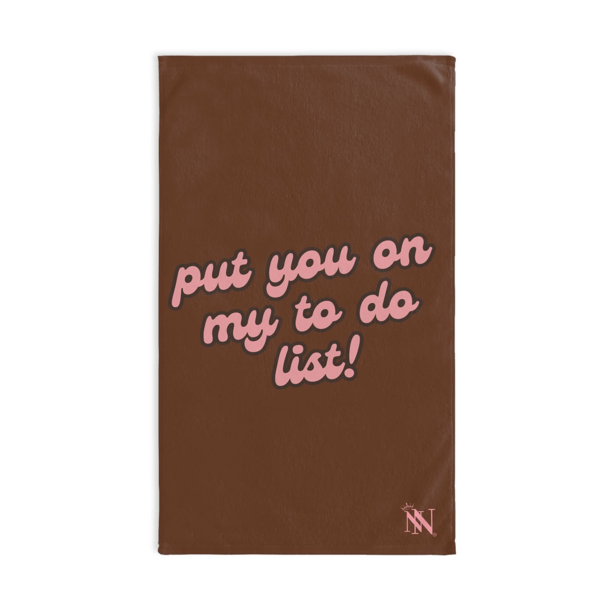 Put You on My to Do List! | Mix & Match Original Fun-Flirty Lovers’ Towels