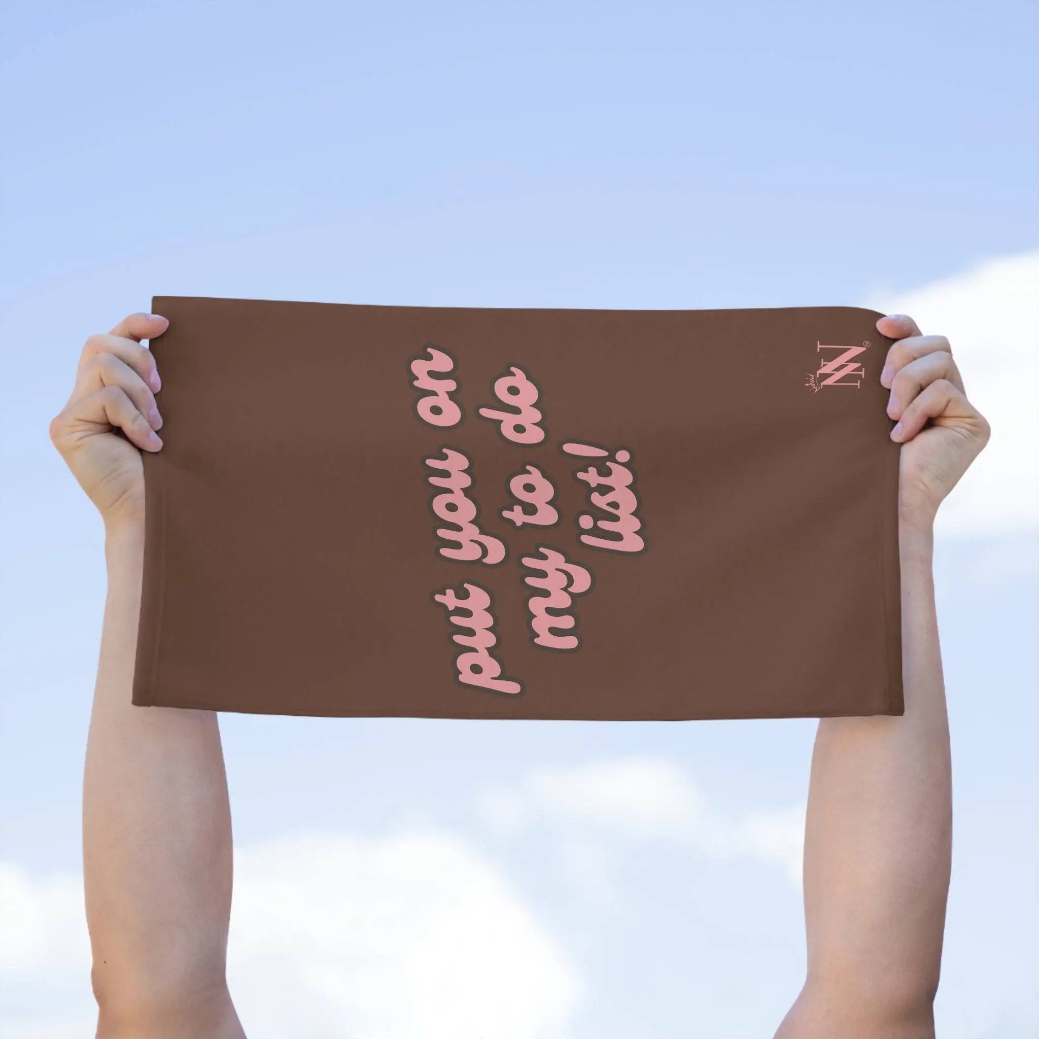 Put You on My to Do List! | Mix & Match Soft Fun-Flirty Lovers’ Towels