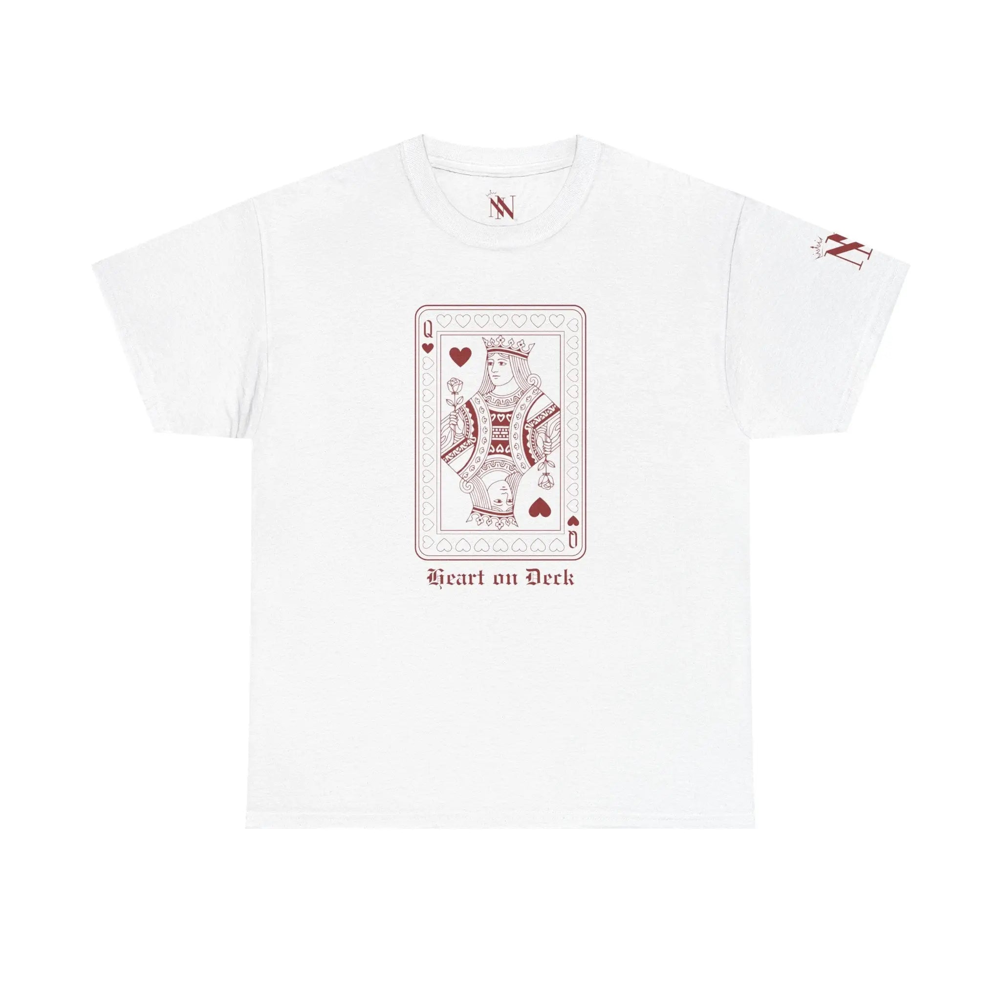 Queen Heart on Deck | Mix & Match Cotton Unisex Fun-Flirty Lovers’ T-Shirts