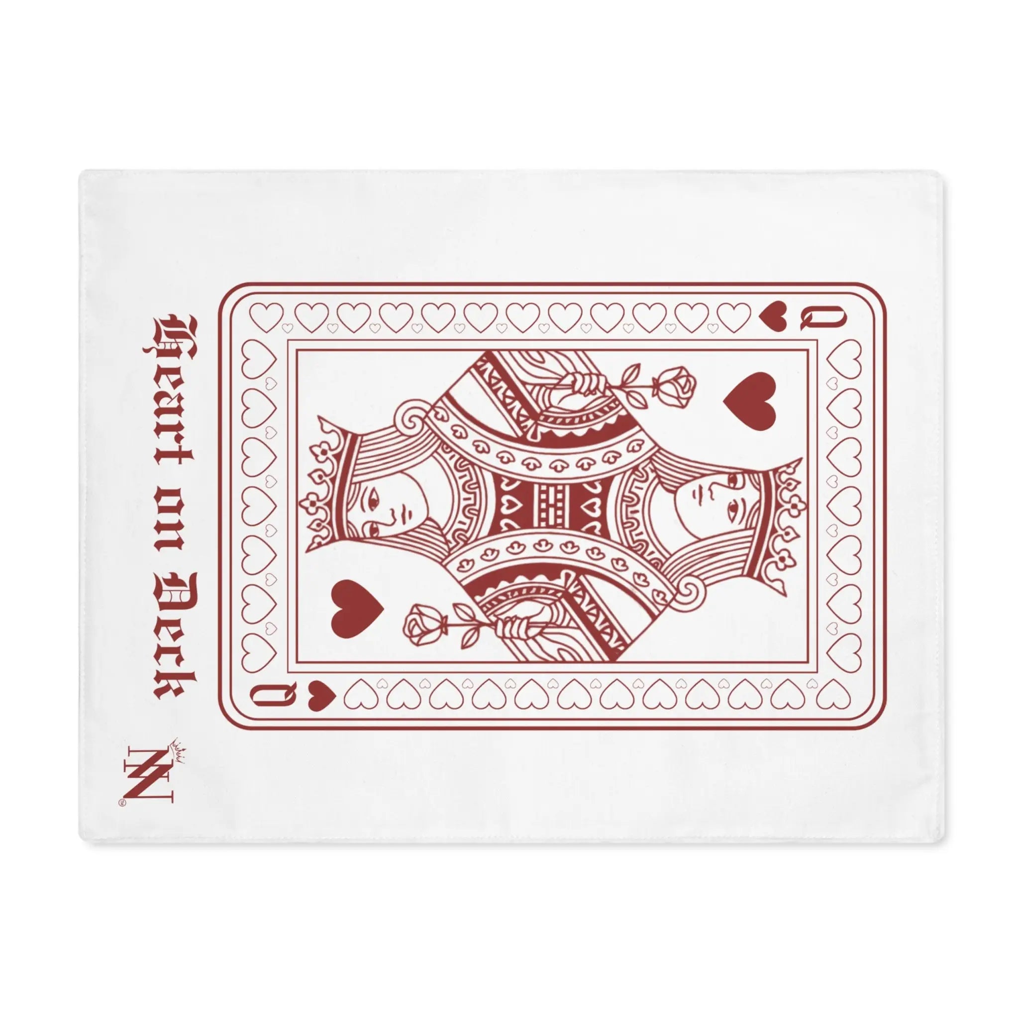 Queen Heart on Deck | Mix & Match Playful Fun-Flirty Lovers’ Toy Mats