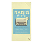 Radio Party | Mix & Match Naughty XL Fun-Flirty Lovers’ Towels