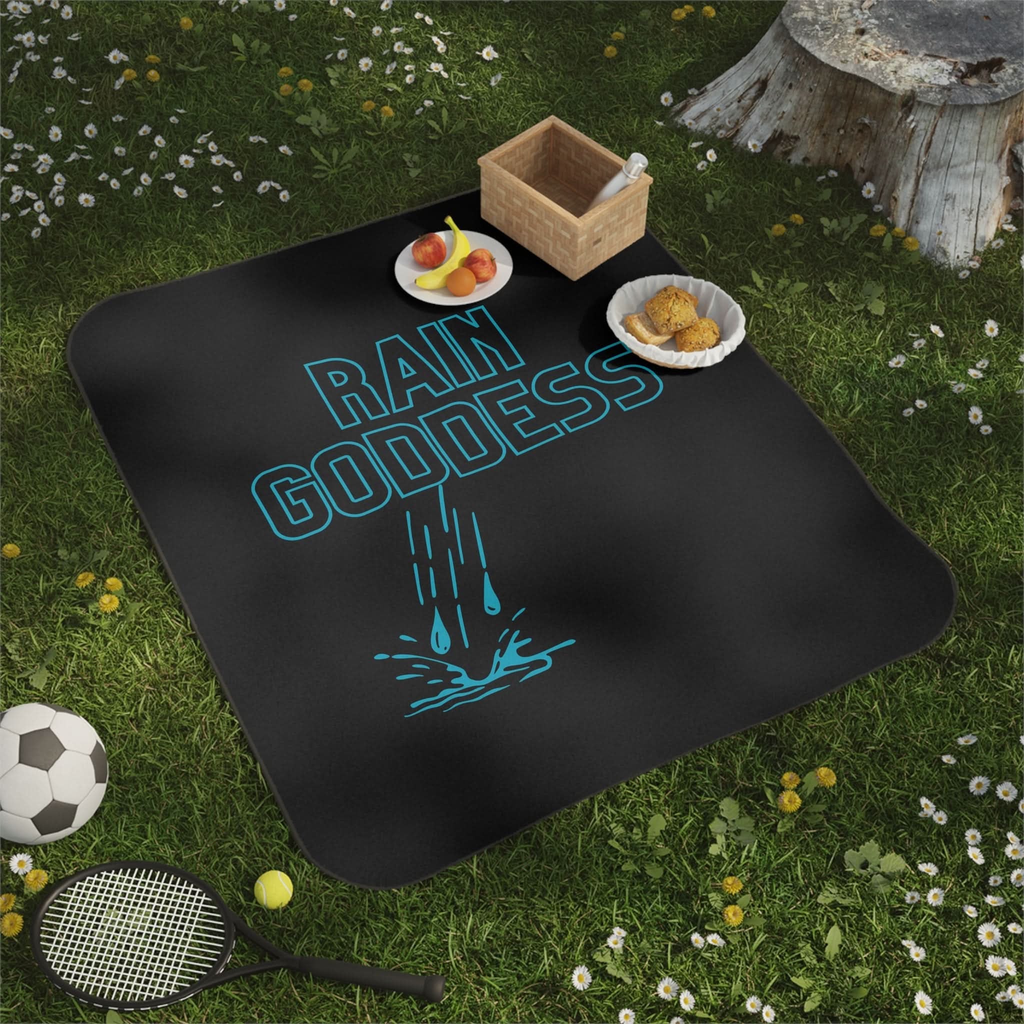 Rain Goddess | Mix Match Fun-Flirty Lovers’ Water-Resistant Blankets