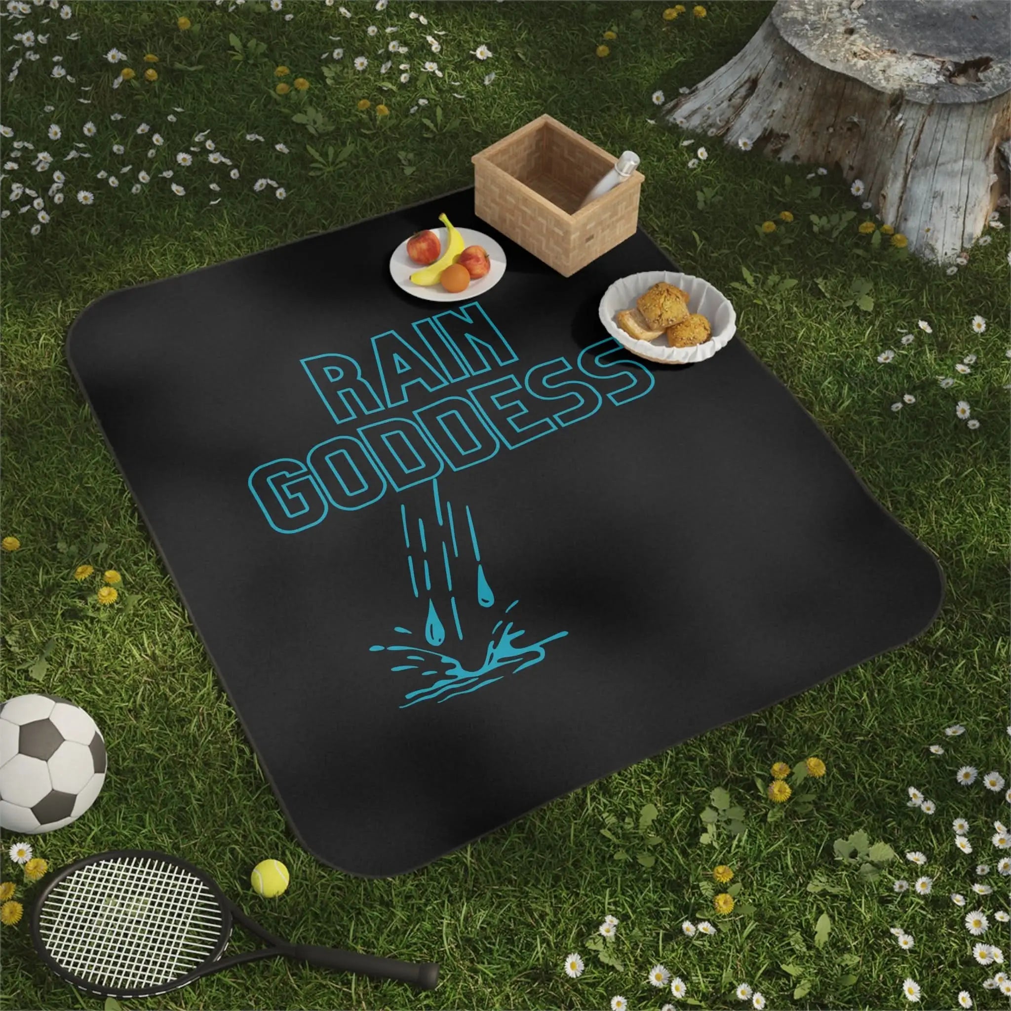 Rain Goddess | Mix Match Fun-Flirty Lovers’ Water-Resistant Blankets
