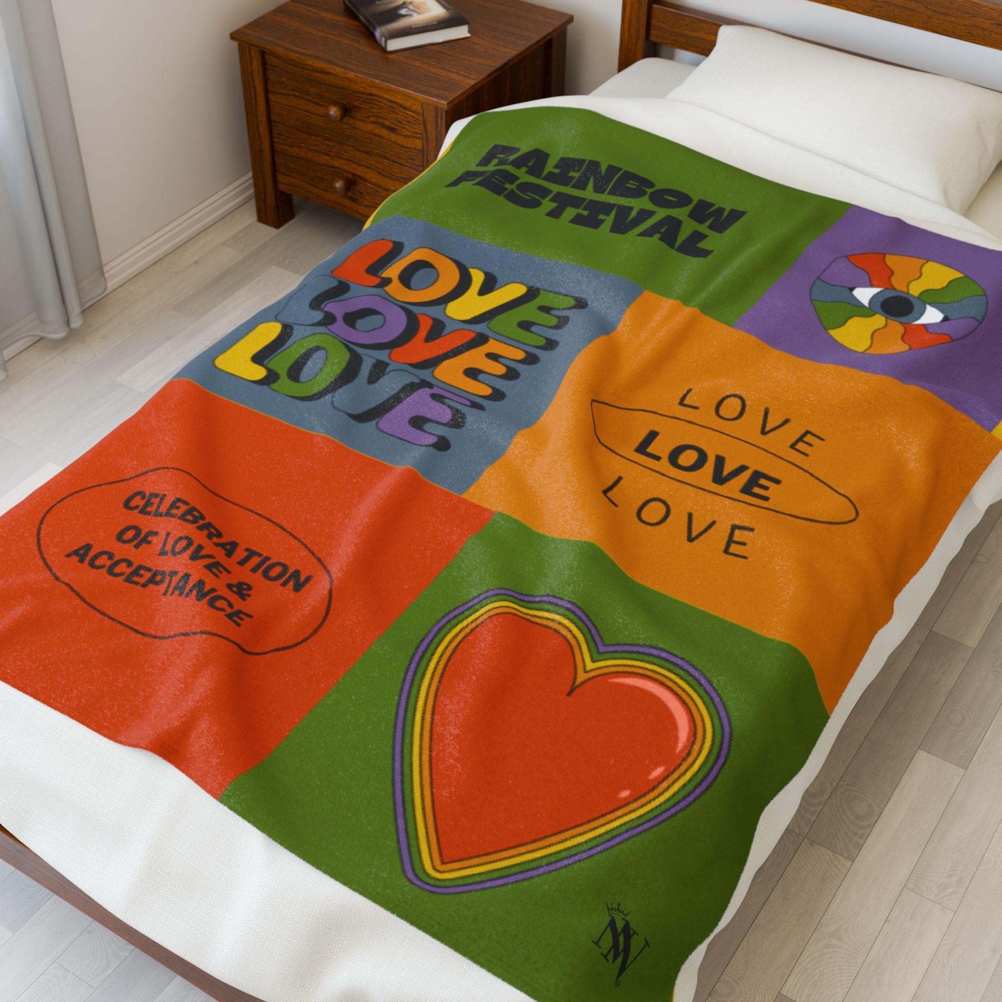 Rainbow Festival | Mix & Match Fun-Flirty Lovers’ Blankets