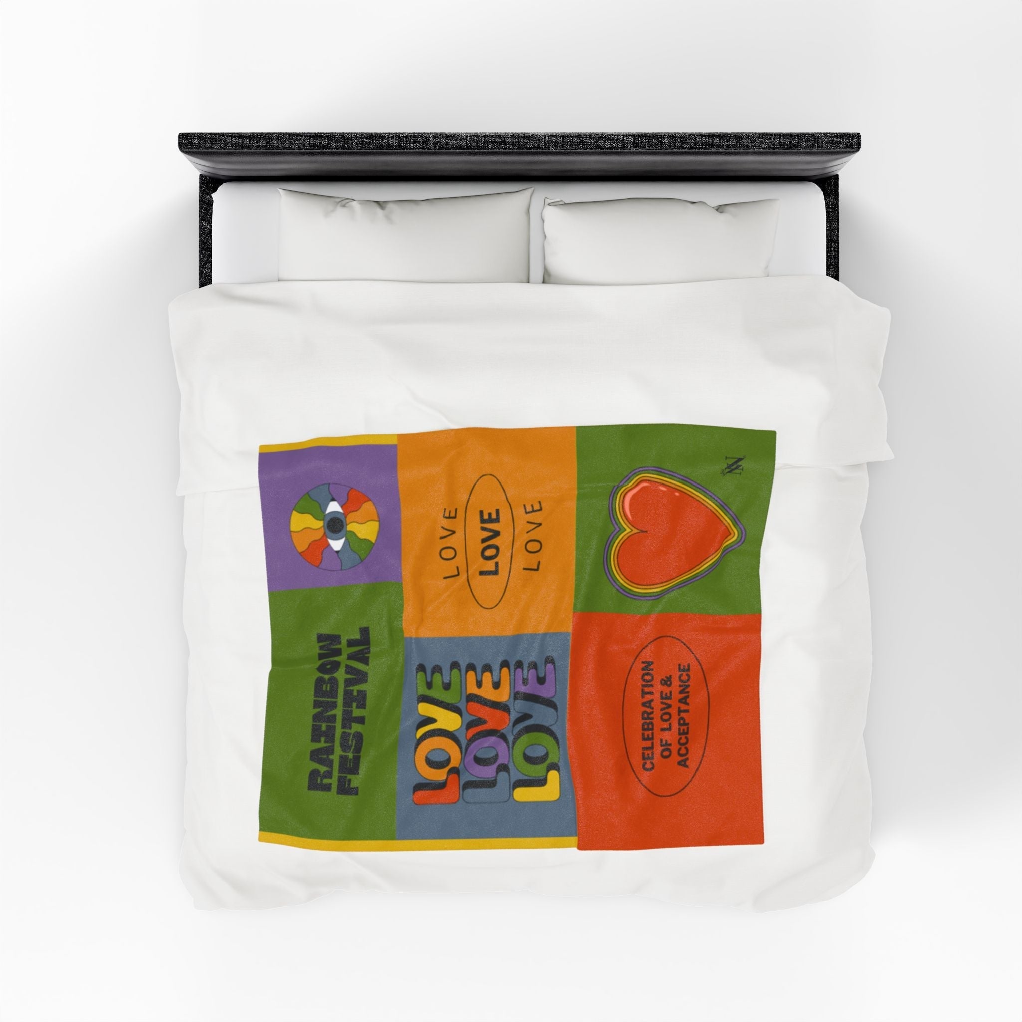 Rainbow Festival | Mix & Match Fun-Flirty Lovers’ Blankets