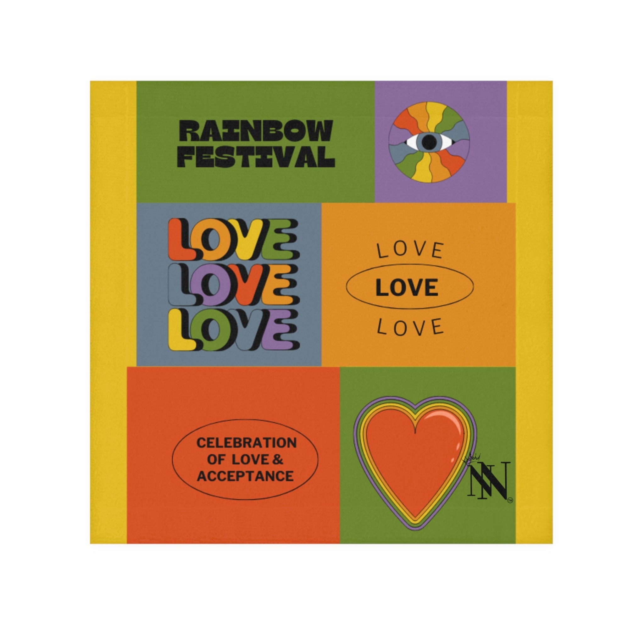 Rainbow Festival | Mix & Match Lils’ Fun-Flirty Lovers’ Towels
