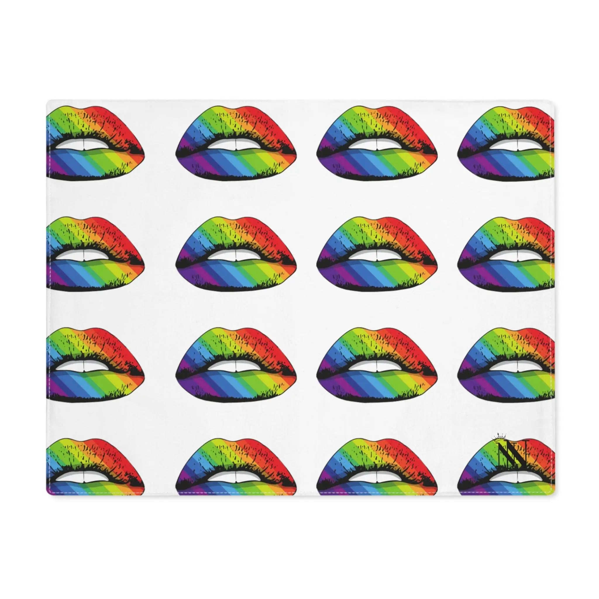 Rainbow Kiss Lips | Mix & Match Playful Fun-Flirty Lovers’ Toy Mats