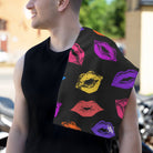 Rainbow Lips | Mix & Match Soft Fun-Flirty Lovers’ Towels