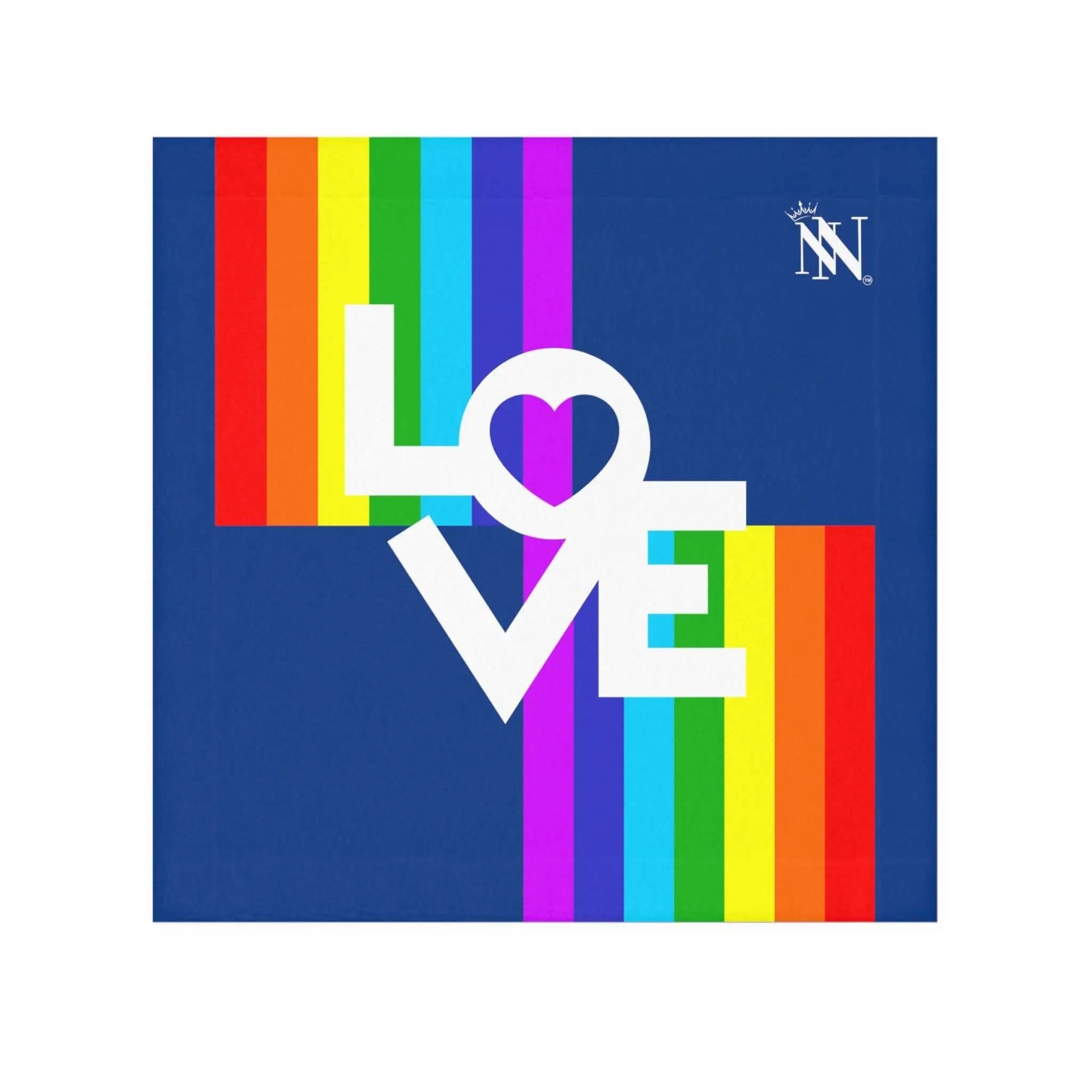Rainbow Love Blue | Mix & Match Lils’ Fun-Flirty Lovers’ Towels