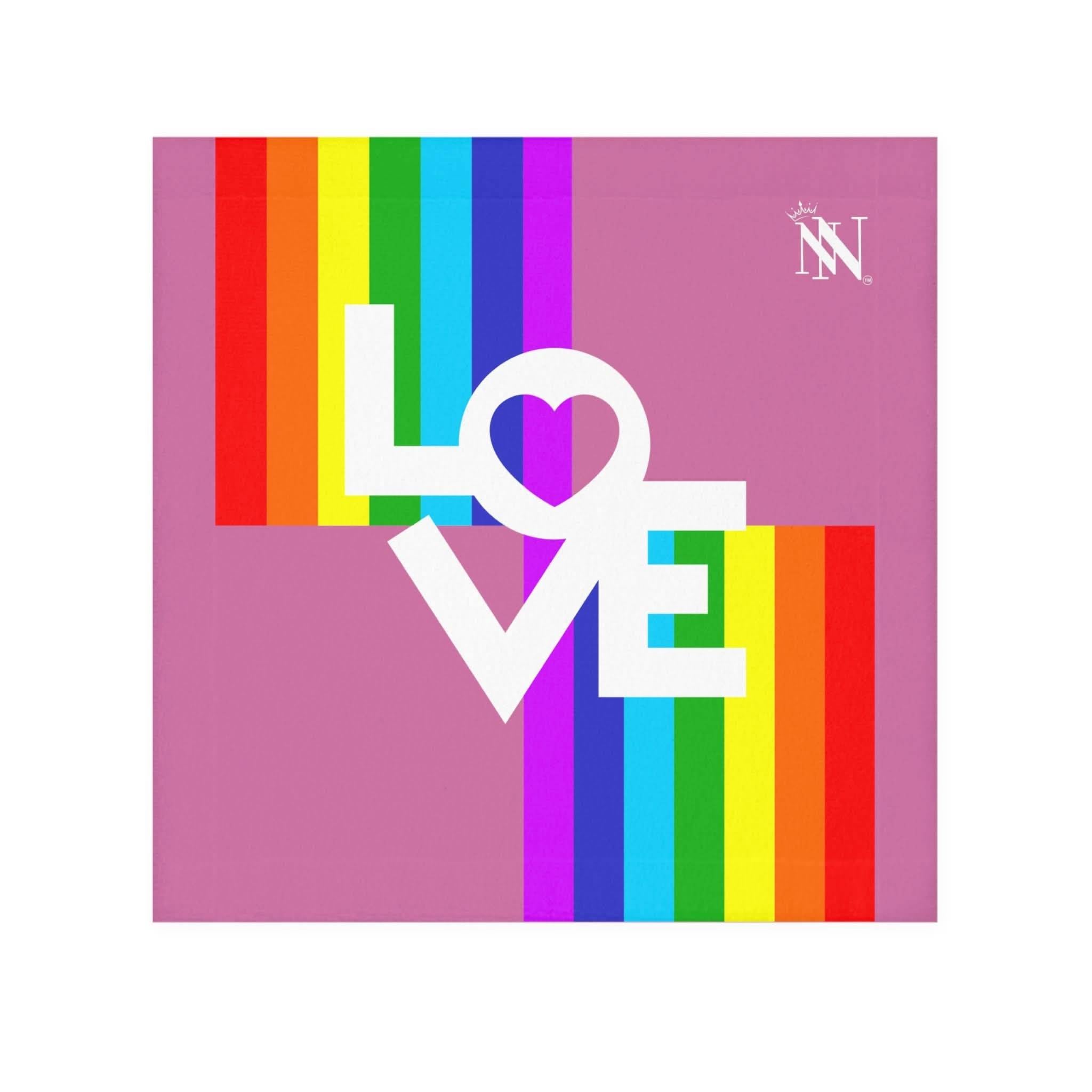 Rainbow Love Pink | Mix & Match Lils’ Fun-Flirty Lovers’ Towels