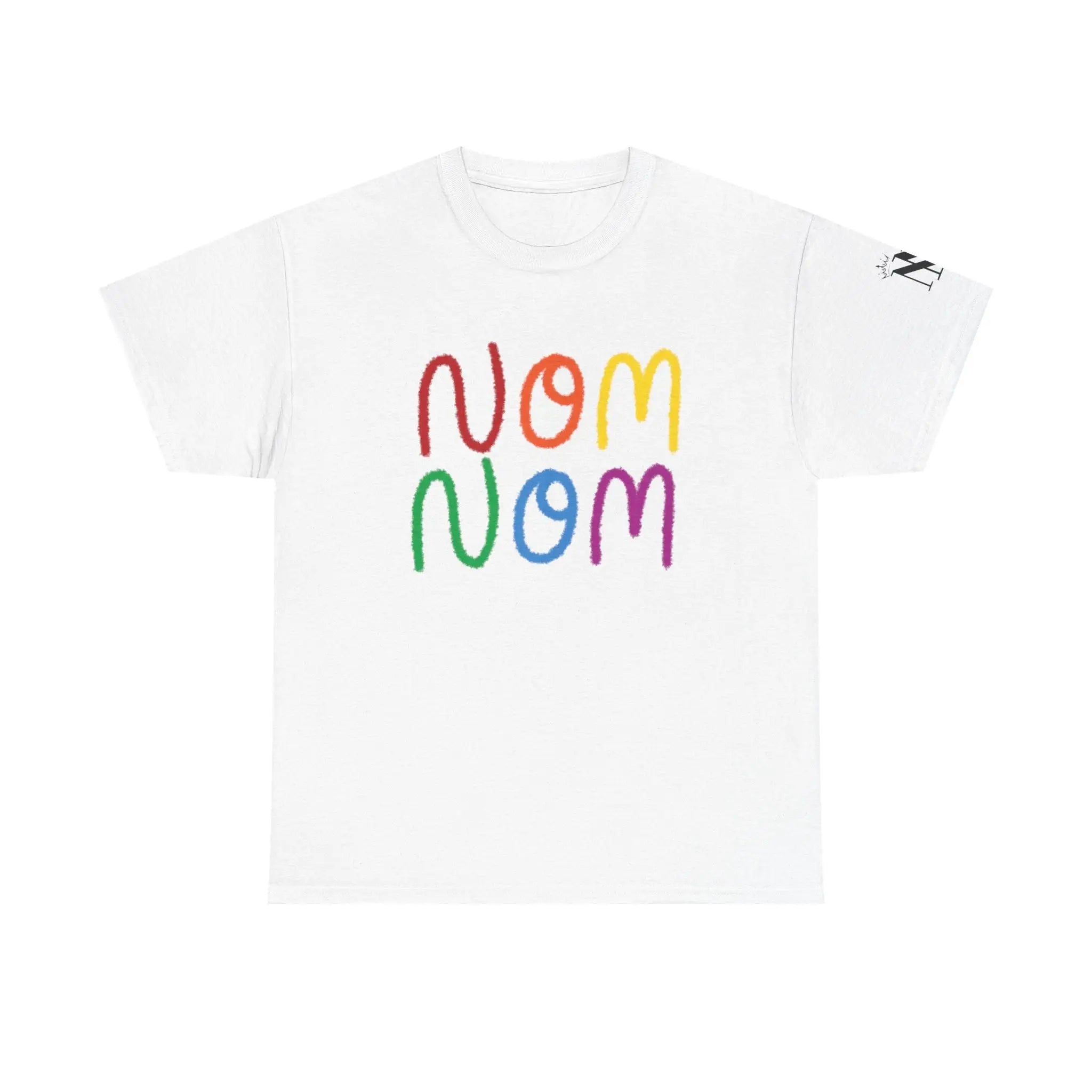 Rainbow Nom Nom | Mix & Match 100% Cotton Unisex Fun-Flirty Lovers’ Tees