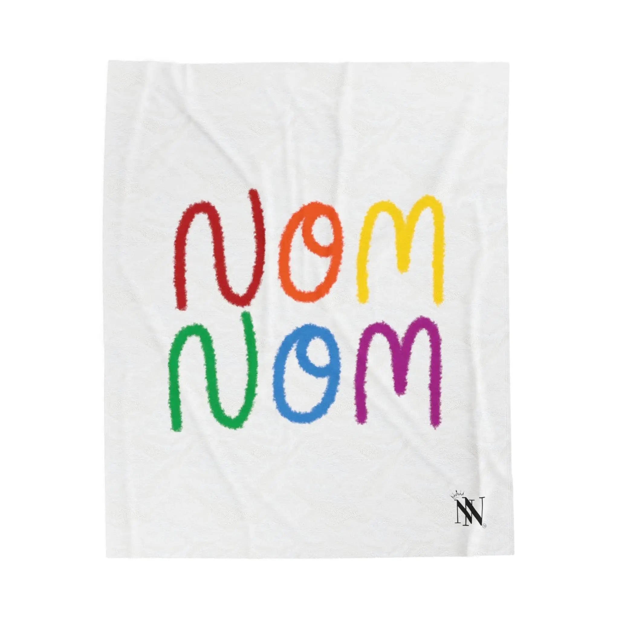 Rainbow Nom Nom | Mix & Match Fun-Flirty Lovers’ Blankets