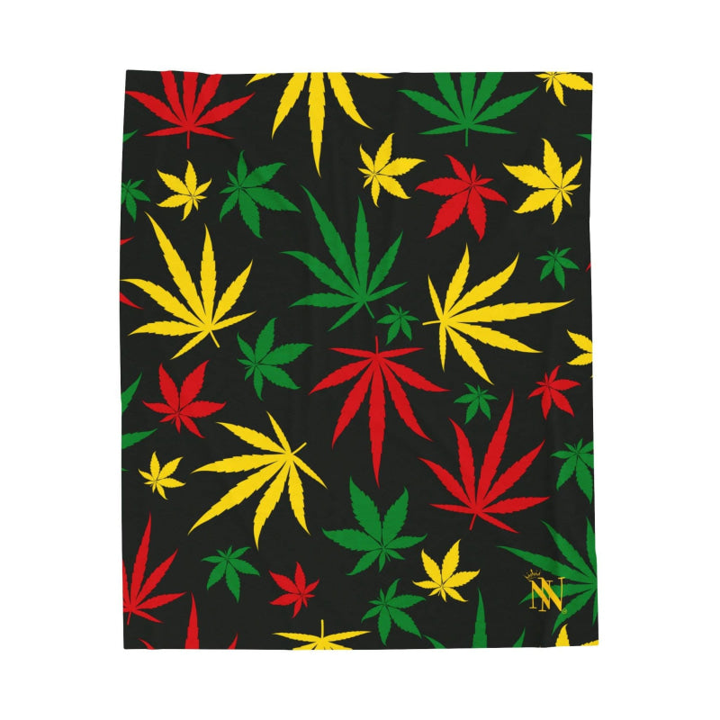 Rasta Leaves | Mix & Match Fun-Flirty Lovers’ Blankets