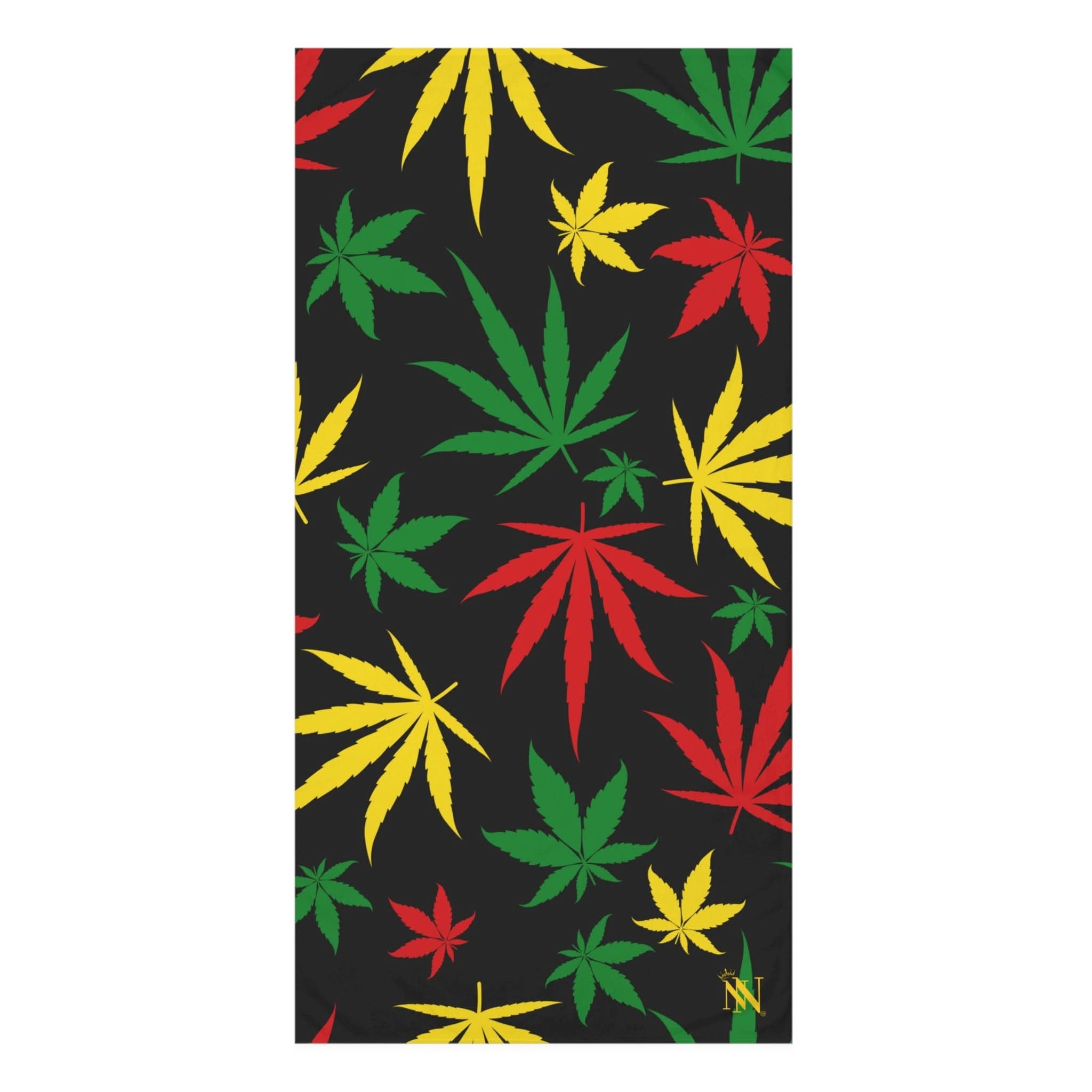 Rasta Leaves | Mix & Match Naughty XL Fun-Flirty Lovers’ Towels