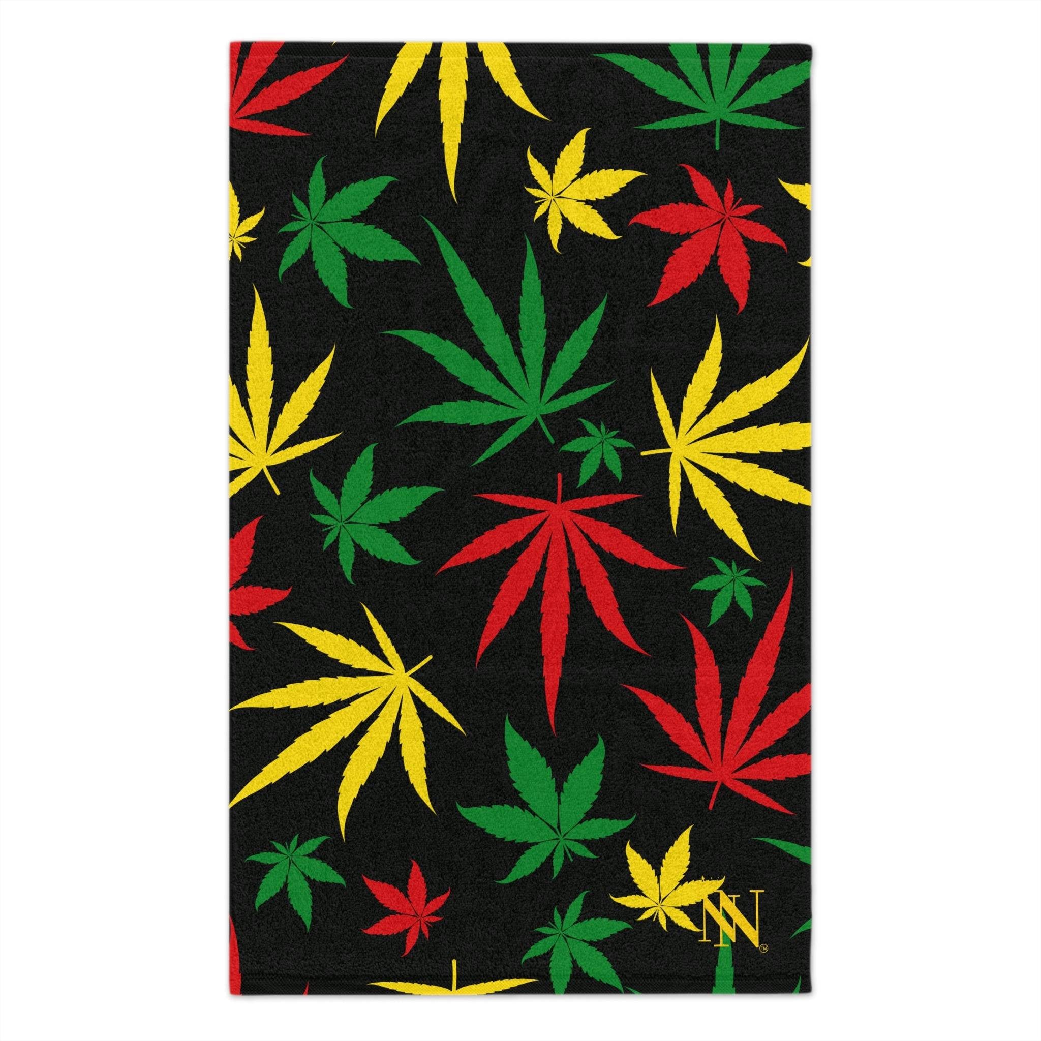 Rasta Leaves | Mix & Match Soft Fun-Flirty Lovers’ Towels