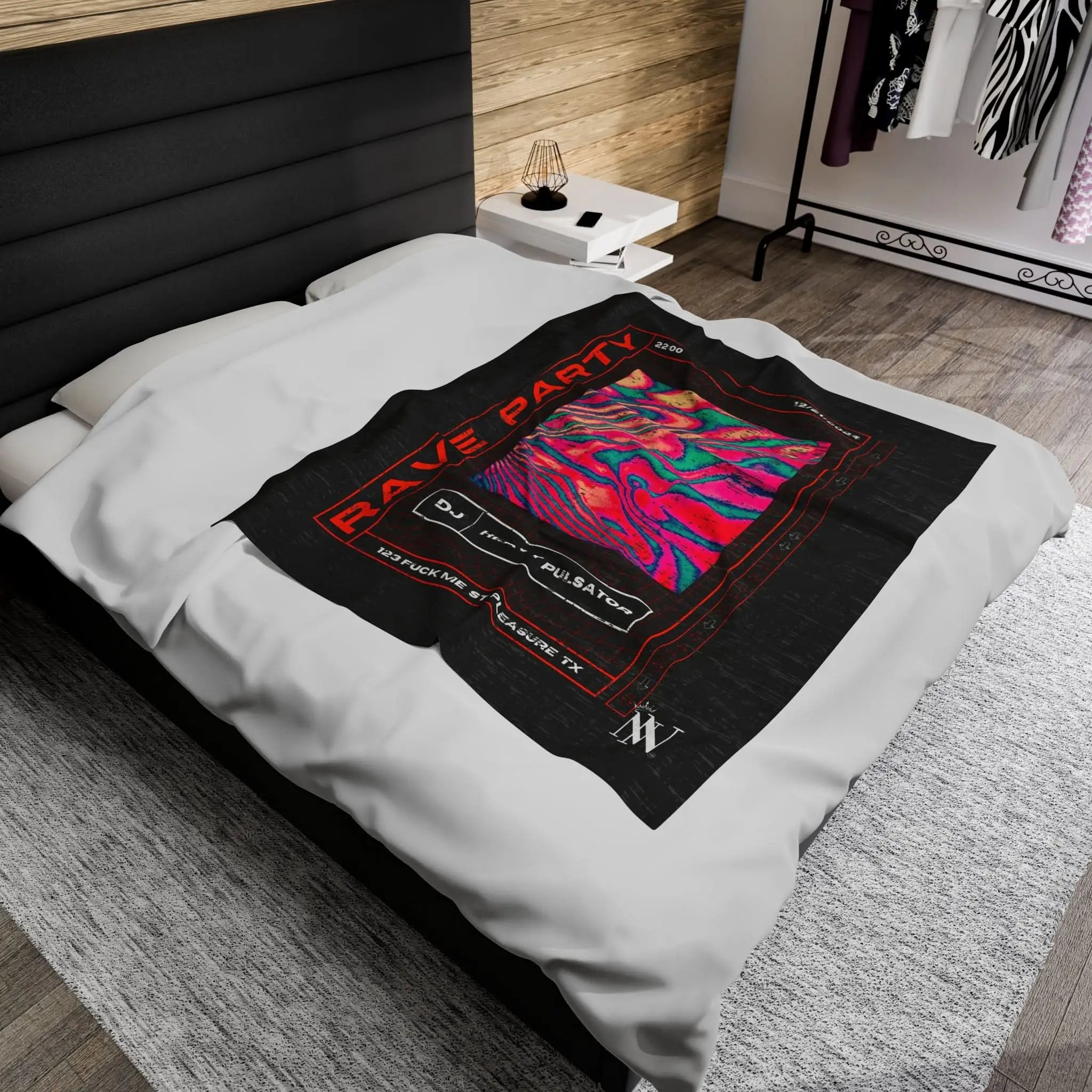 Rave Party | Mix & Match Fun-Flirty Lovers’ Blankets