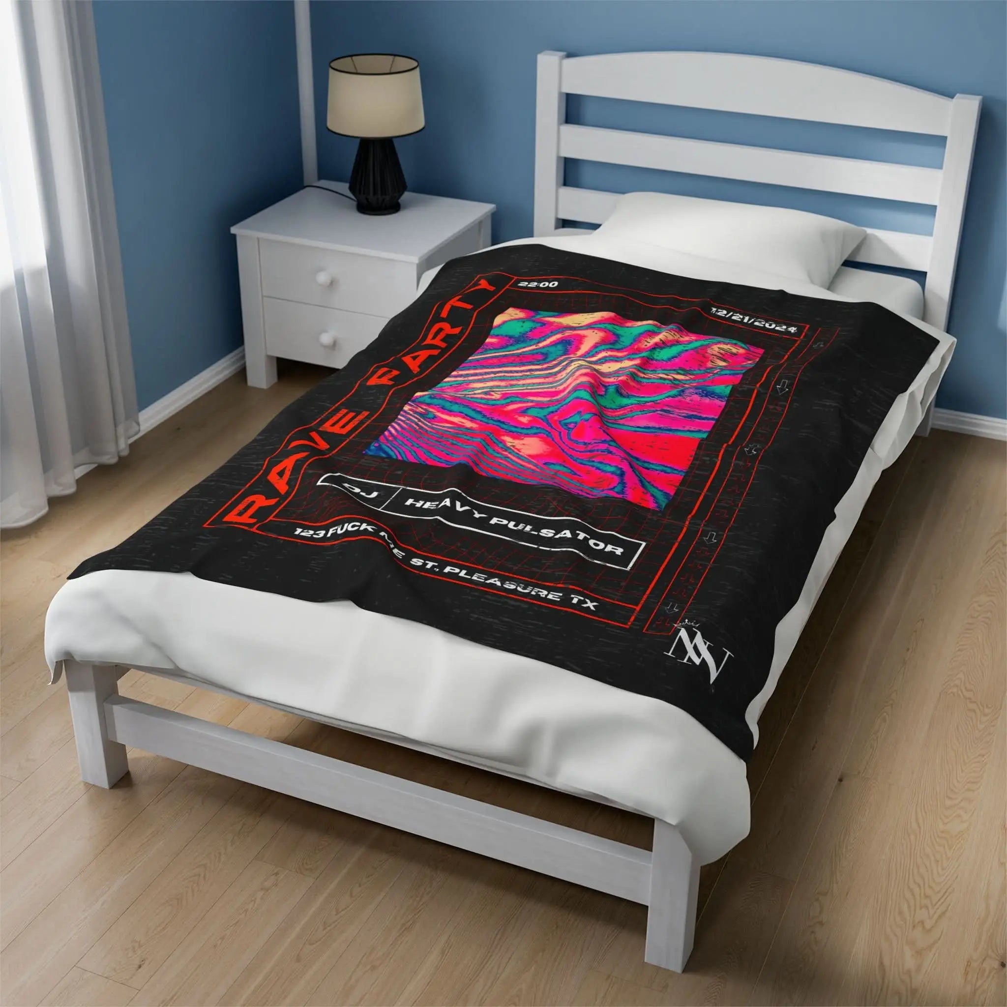 Rave Party | Mix & Match Fun-Flirty Lovers’ Blankets