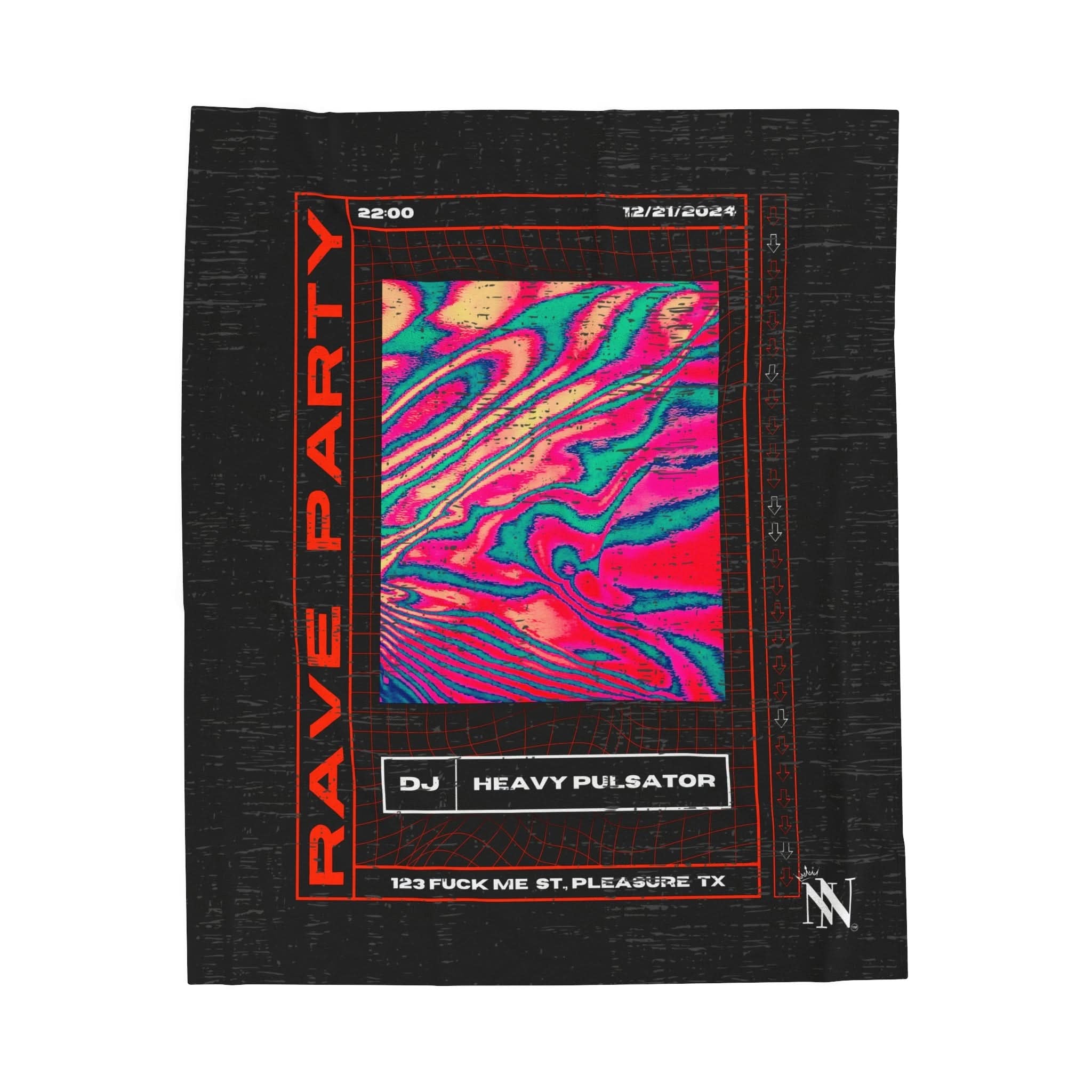 Rave Party | Mix & Match Fun-Flirty Lovers’ Blankets